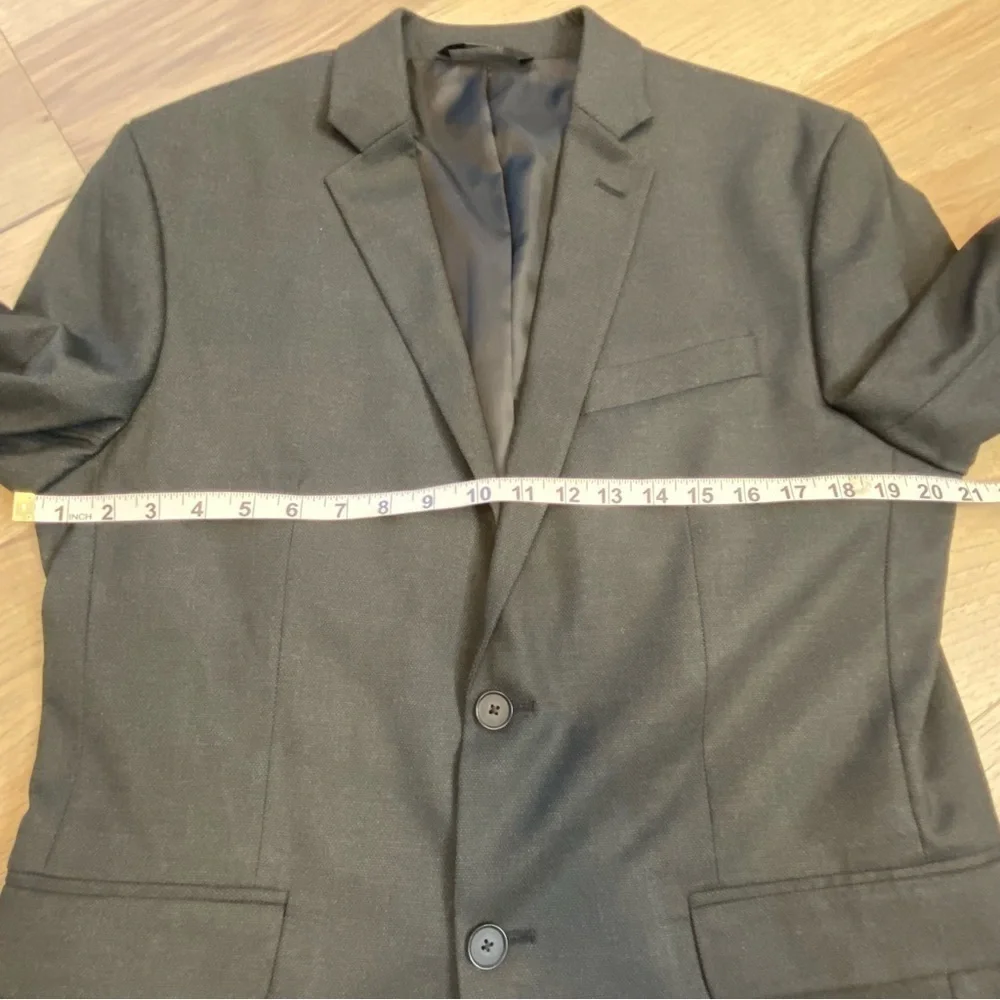 BANANA REPUBLIC Charcoal Grey Slim Fit Sport Coat Blazer 42R